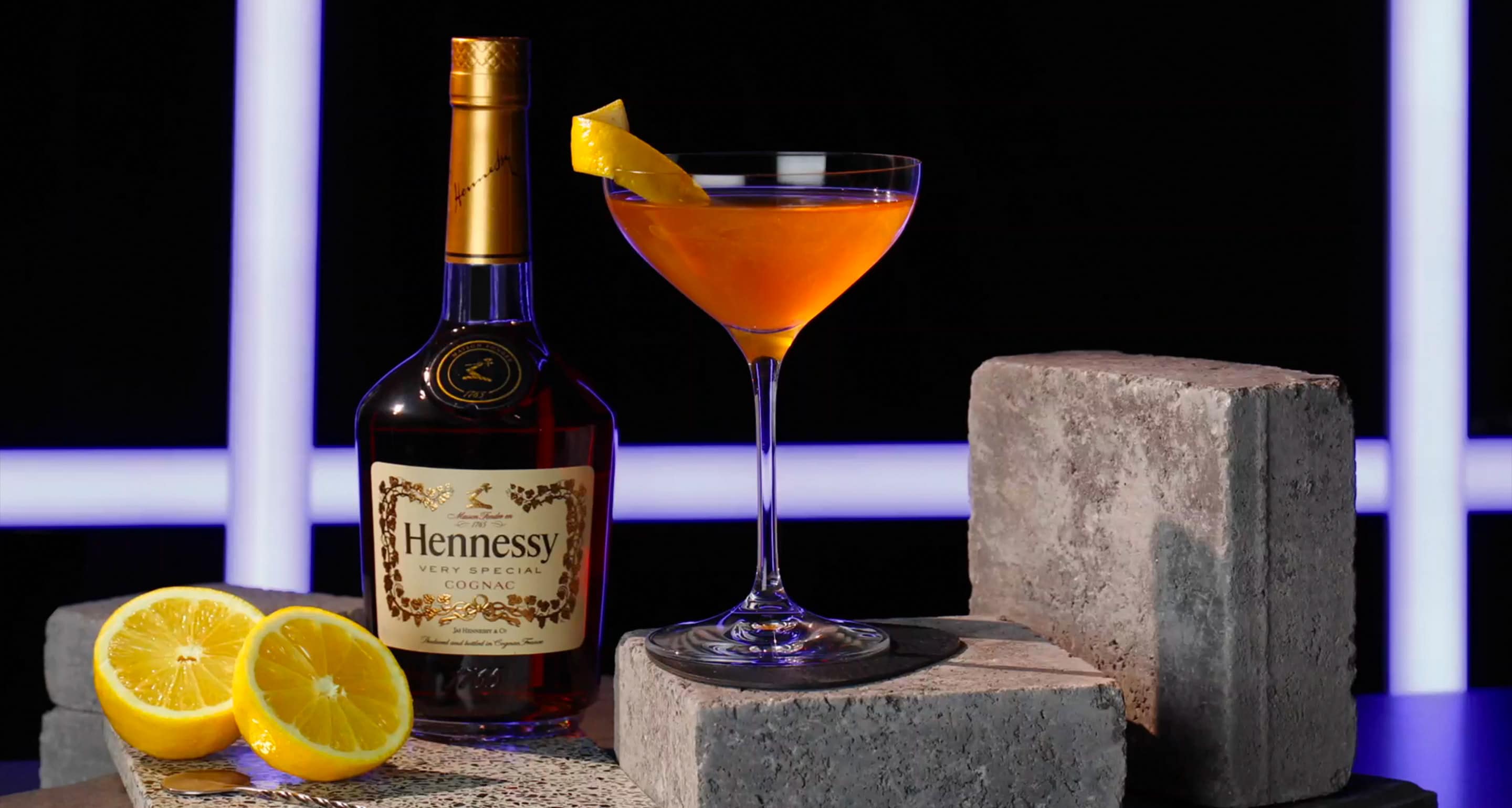 Hennessy between the sheets cocktail