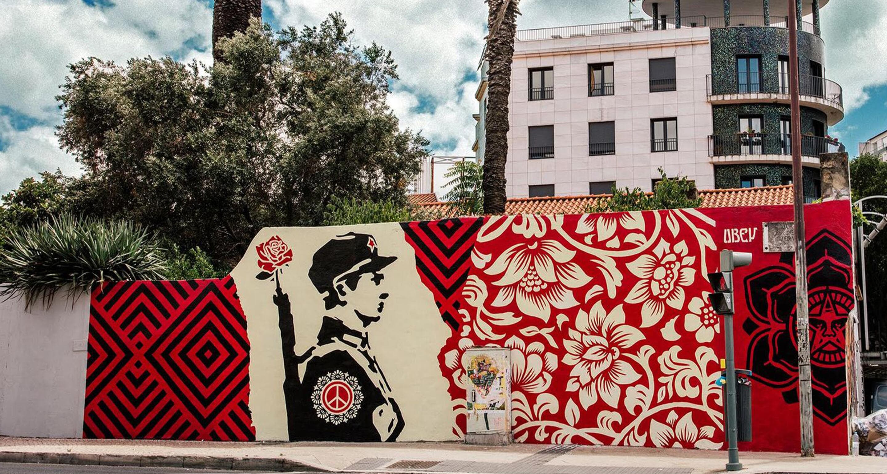 Rise Above Soldier by Shepard Fairey (photo credit: Jon Furlong)