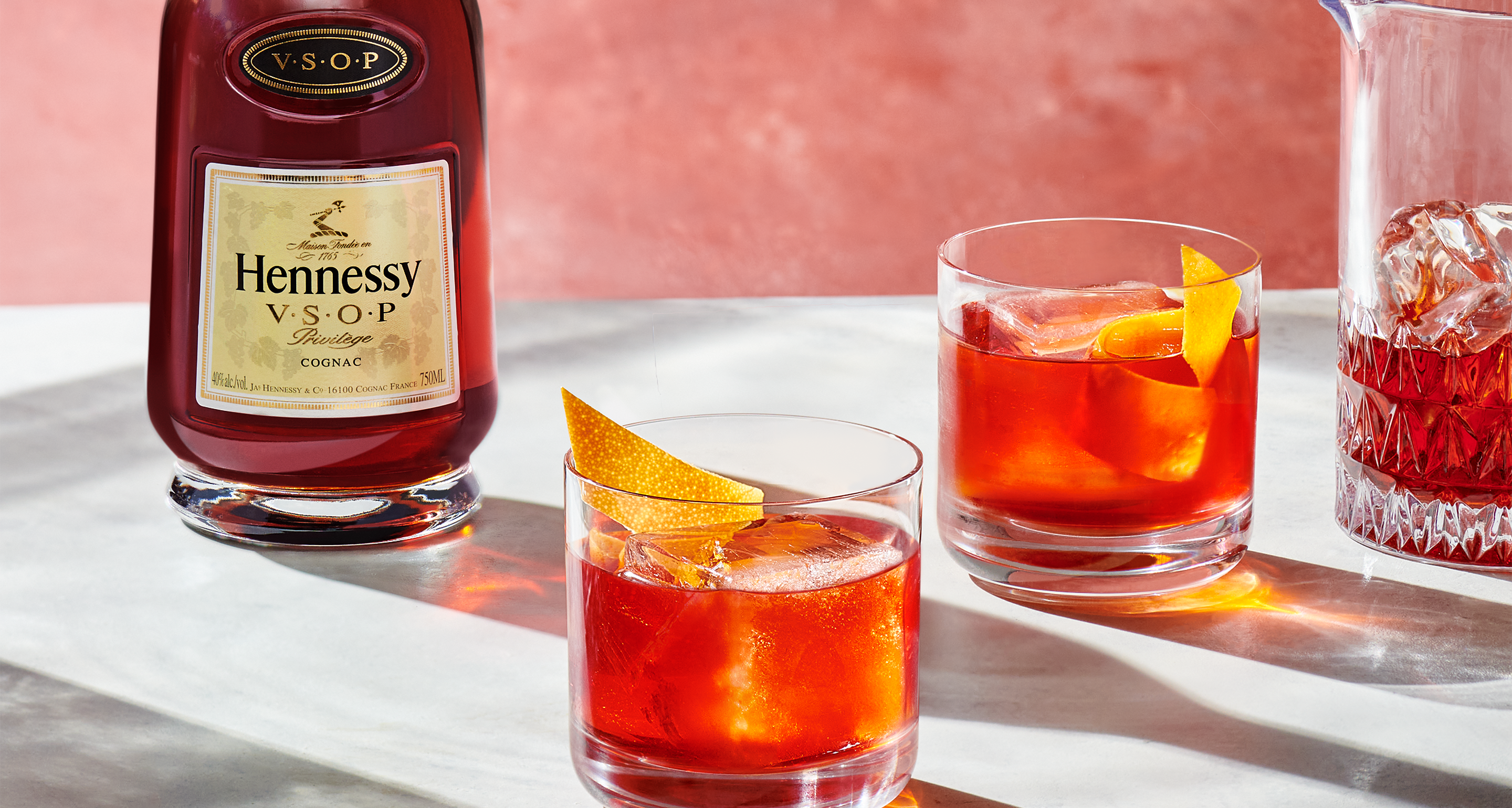 Hennessy VSOP Negroni cocktail