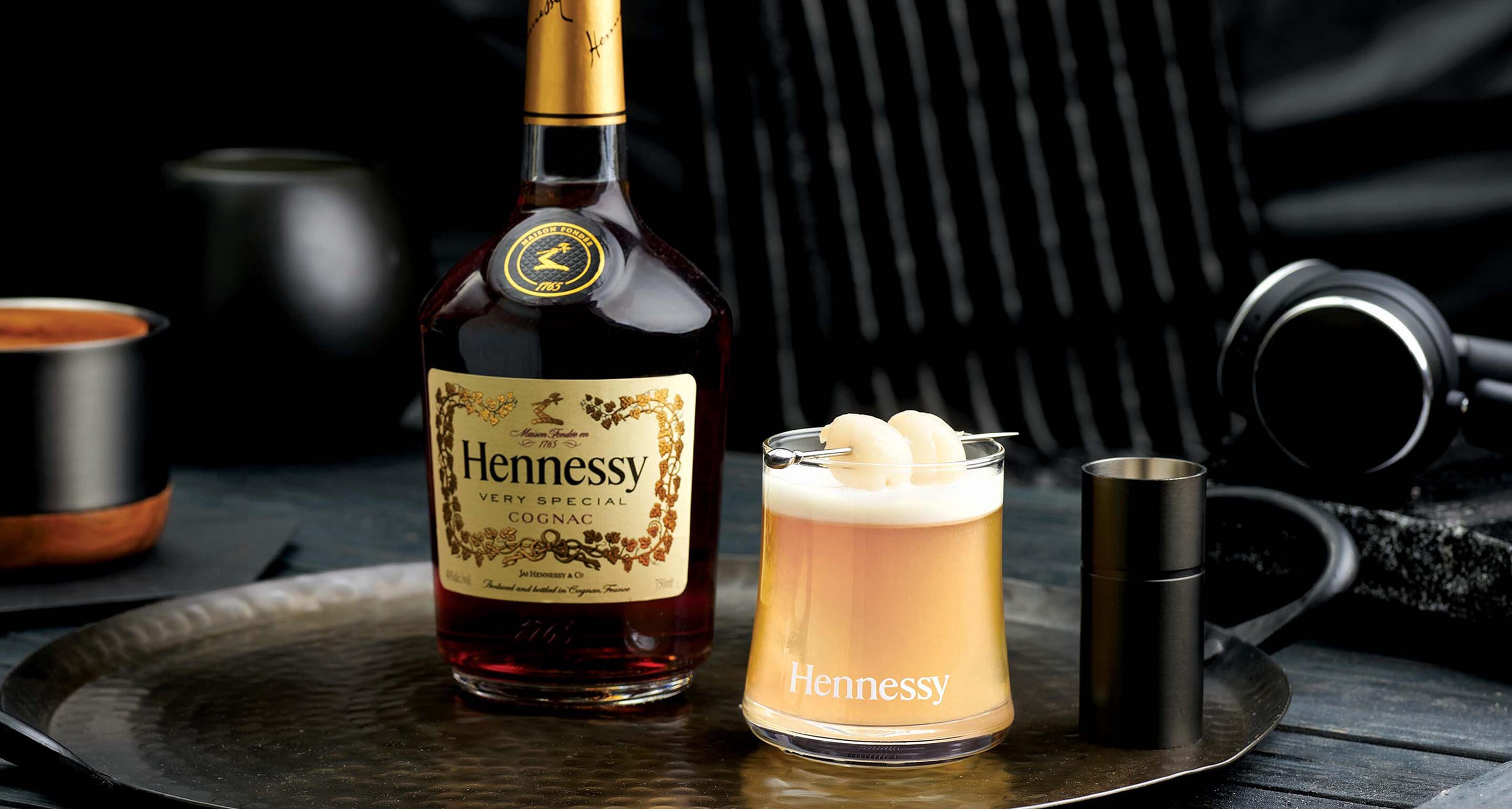 The Hennessy G Code cocktail with Hennessy V.S