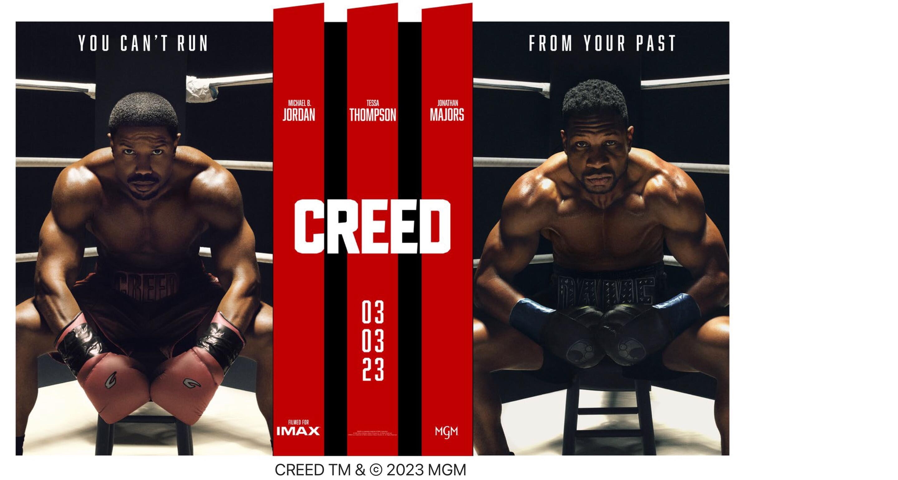 CREED III movie poster