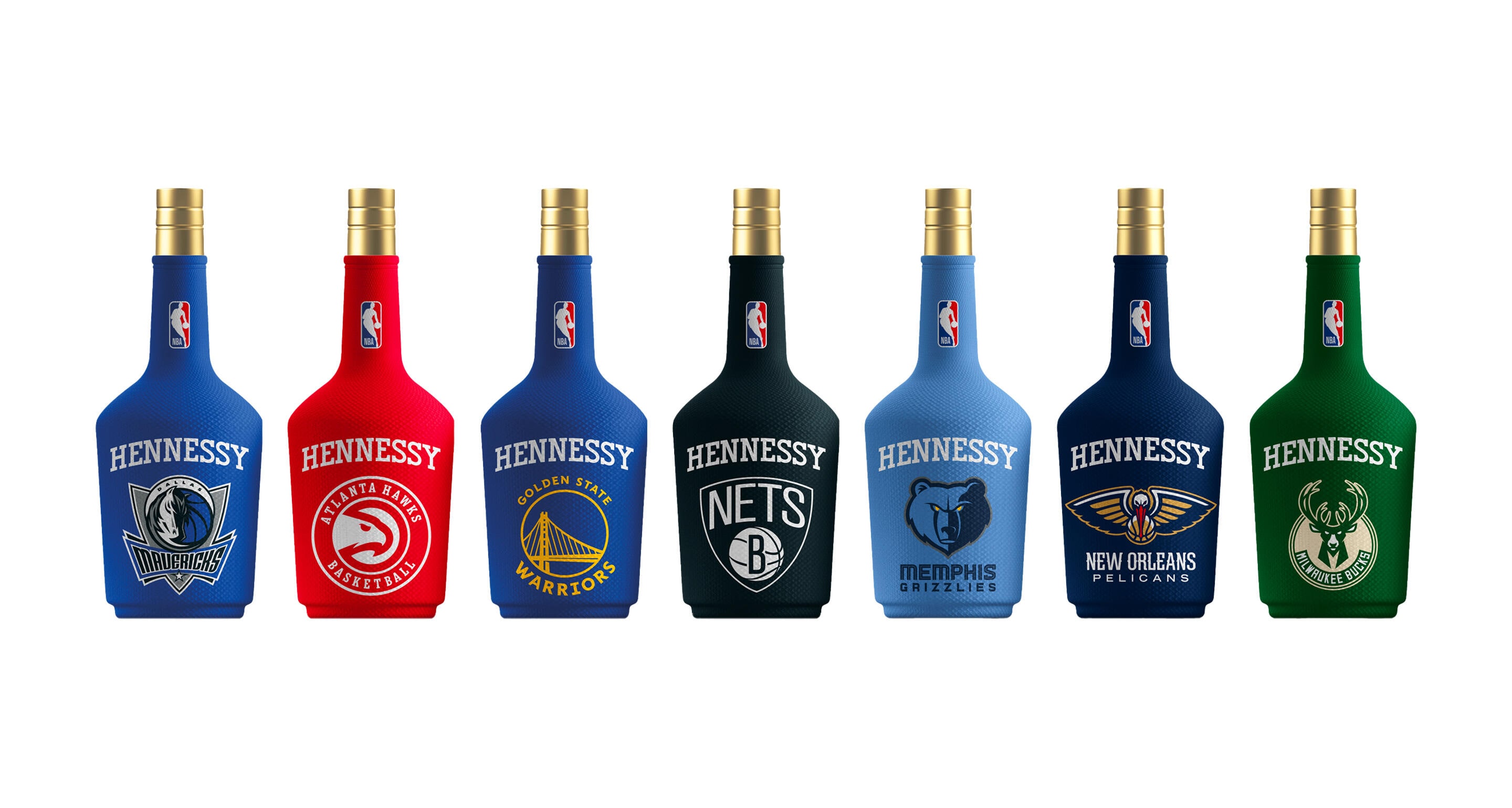 Hennessy NBA Teams Bottle Sleeves