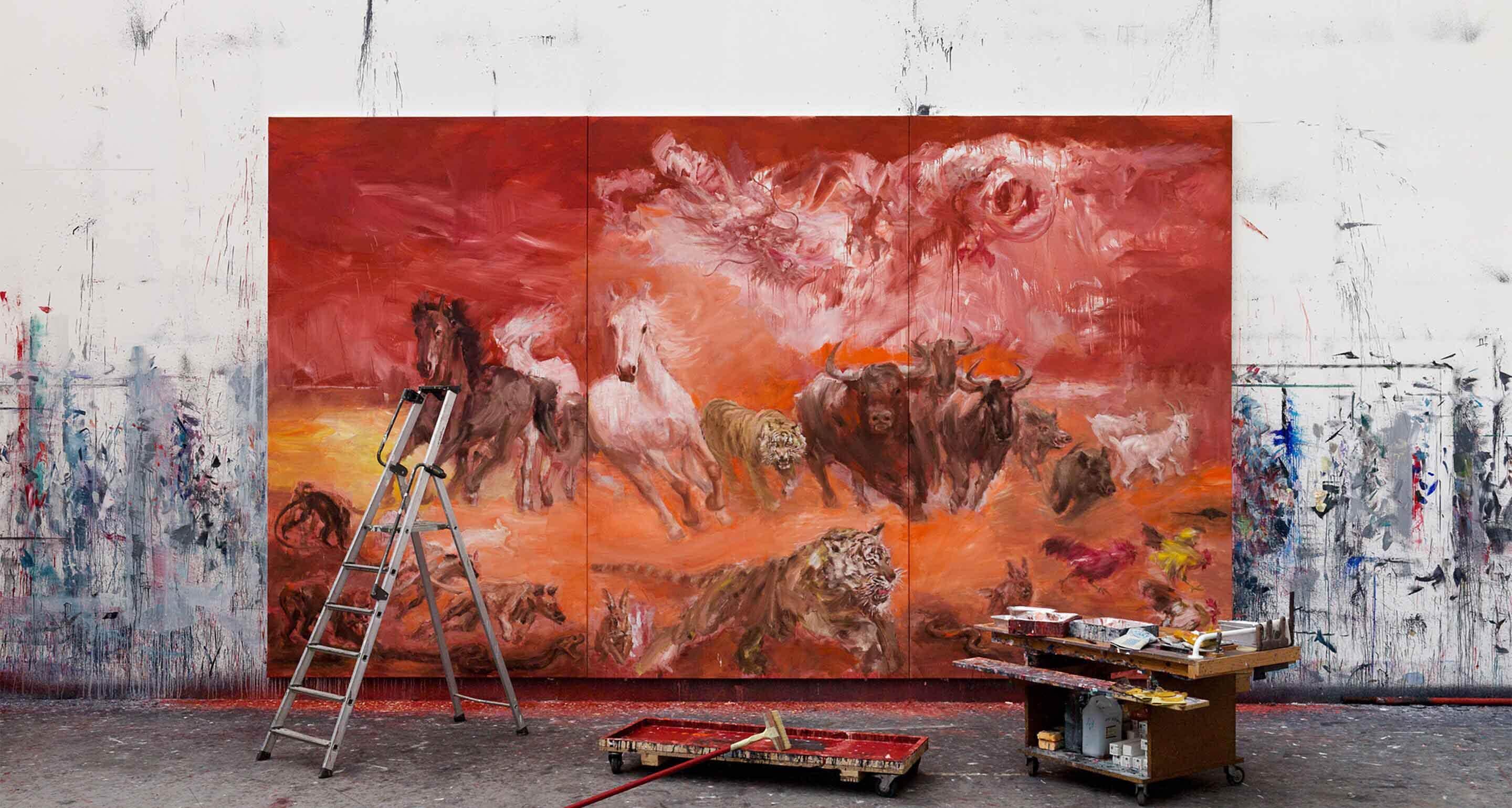 hennessy article cny23 Yan Pei-Ming collaboration