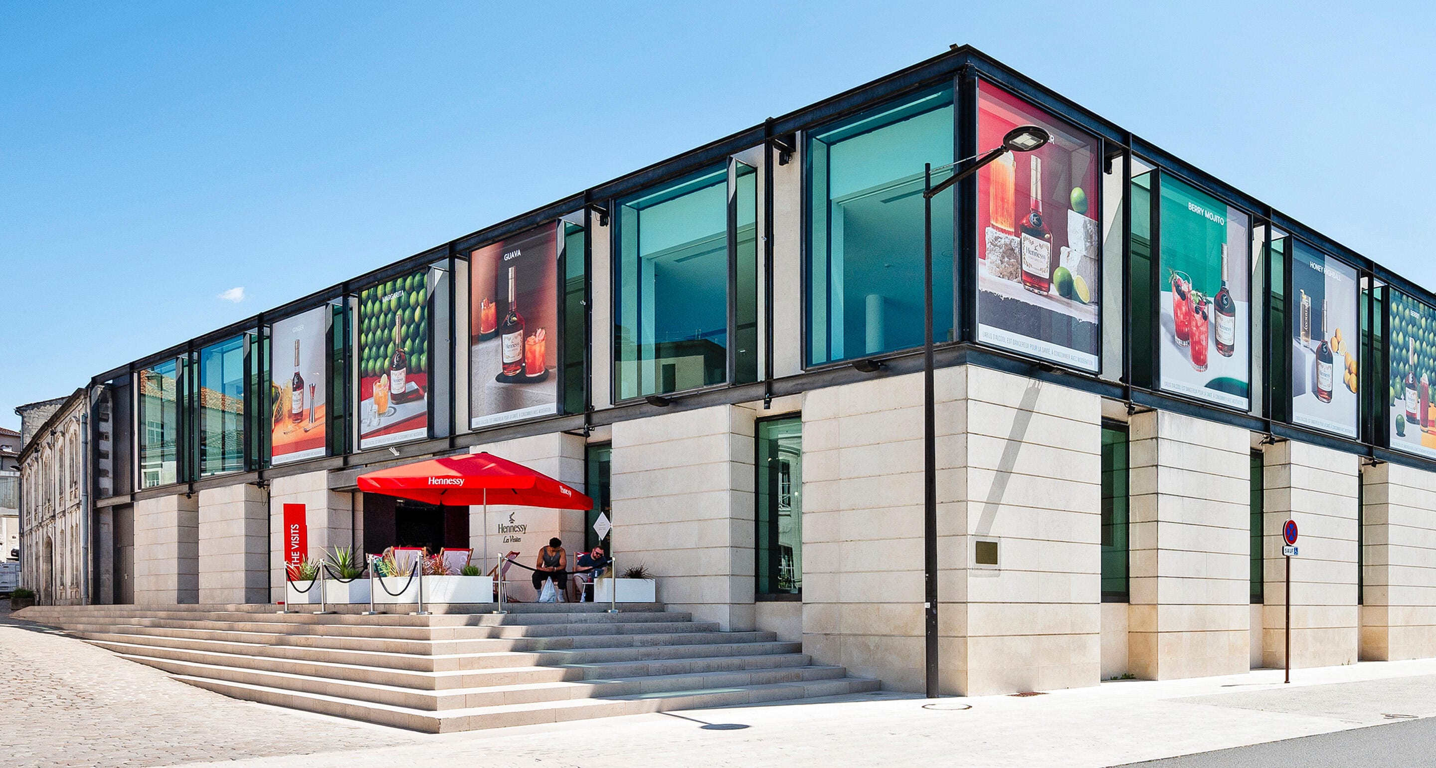 Exterior view of Hennessy Boutique in Cognac
