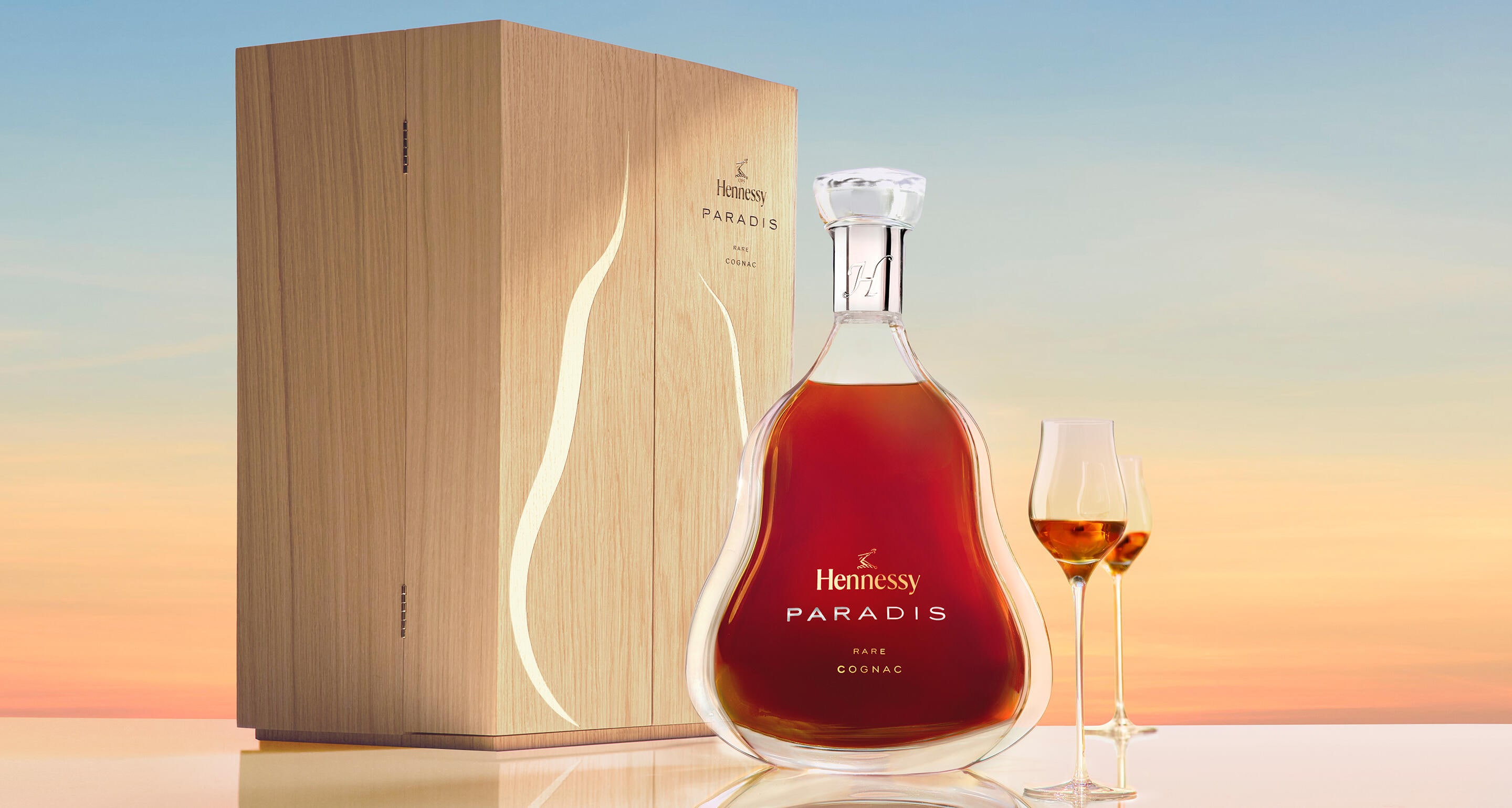 Hennessy Paradis Cognac, Custom Cognac Decanter - Hennessy
